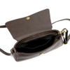Gregorio damska miejska listonoszka skóra naturalna torebka przez ramię