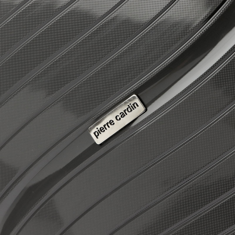 Pierre Cardin walizka na kółkach materiał ABS z zamkiem szyfrowym