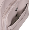 Jednokomorowy plecak damski z poliestru w kolorze lila - Peterson