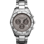 Zegarek ARMANI AR1462. Kwarcowy, Kolor szary. Mężczyzna.