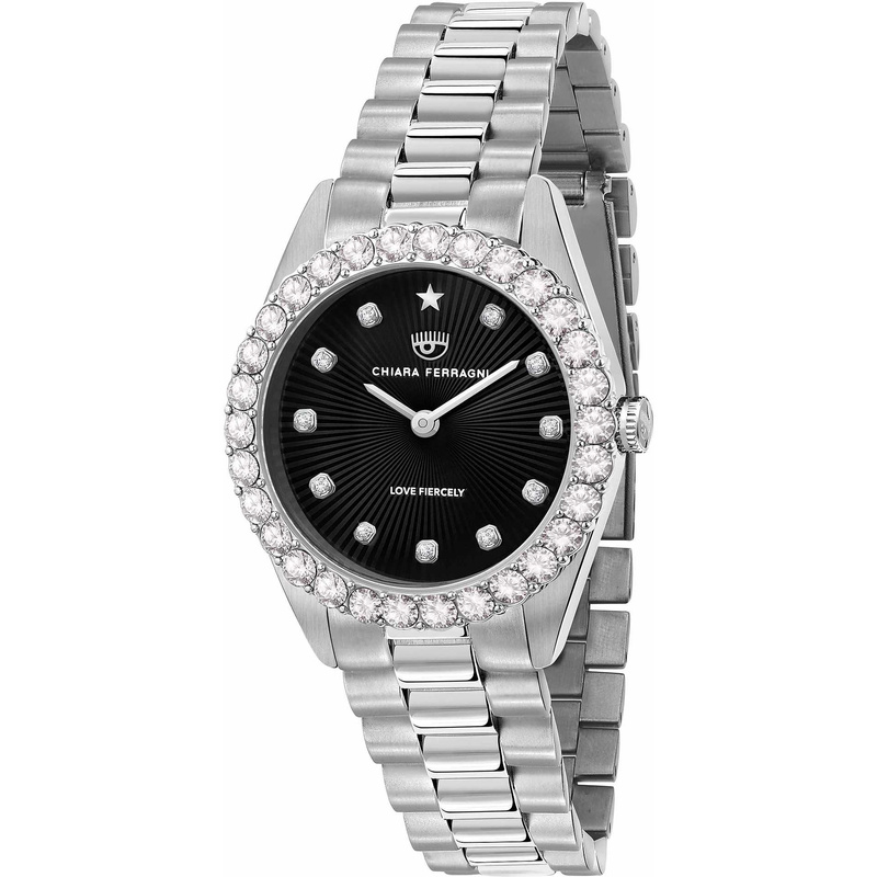 Zegarek CHIARA FERRAGNI R1953100510. Kwarcowy, Kolor czarny. Kobieta.