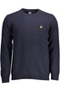 NIEBIESKI SWETER MĘSKI LYLE & SCOTT