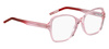 Okulary HUGO HG1267C48F317. Okulary, Kolor czerwony. Kobieta.