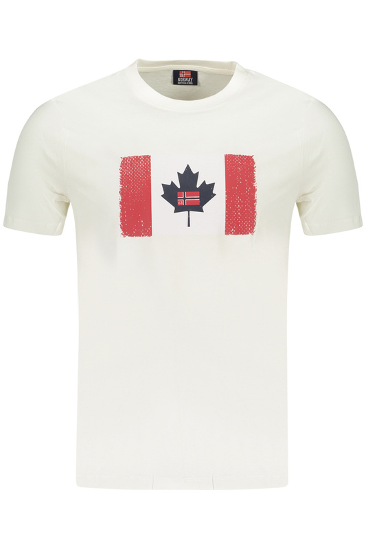 Norway 1963 M�SKA KOSZULKA Z KR�TKIM R�KAWEM BIA�A