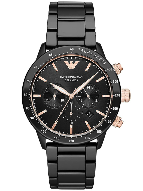 ZEGAREK MĘSKI EMPORIO ARMANI AR11391 - MARIO (zi017e) + BOX