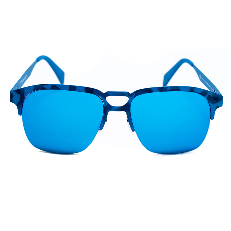 Okulary ITALIA INDEPENDENT 0502-023-000. Okulary przeciwsłoneczne, Kolor niebieski. Mężczyzna.