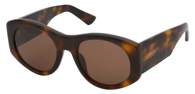 Okulary NINA RICCI SNR396-540752. Okulary przeciwsłoneczne, Kolor brązowy. Kobieta.