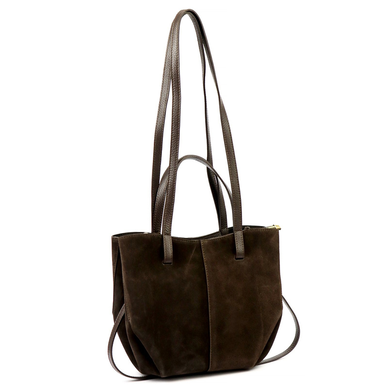 Luka Skórzana pojemna Stylowa damska shopperbag torebka na ramię