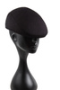 Dodatek LANCASTER CAL004-3. Beret, Kolor czarny fioletowy. Mężczyzna.