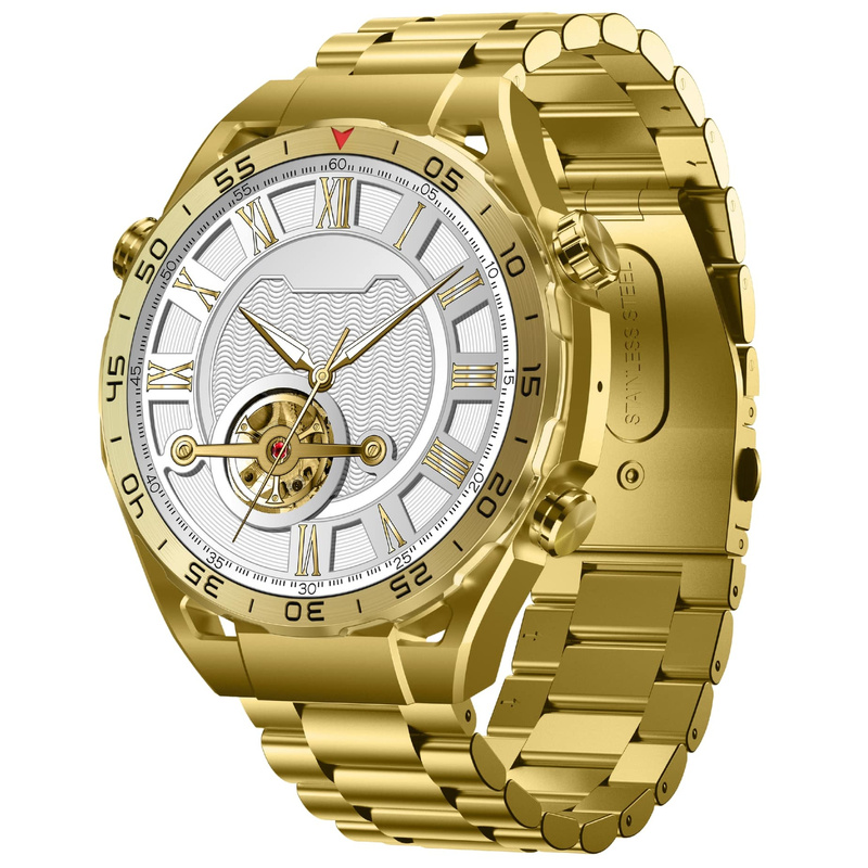 SMARTWATCH MĘSKI GRAVITY GT13-3 - DODATKOWY PASEK (sg028c)