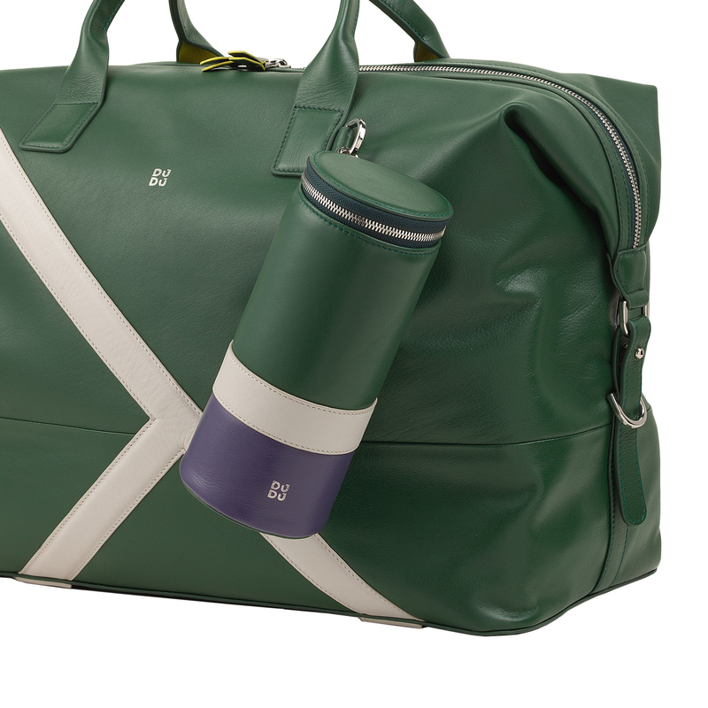 Skórzany uchwyt na piłki tenisowe od marki DUDU