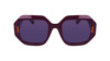 Okulary KARL LAGERFELD KL6124S-541. Okulary przeciwsłoneczne, Kolor PURPLE. Kobieta.