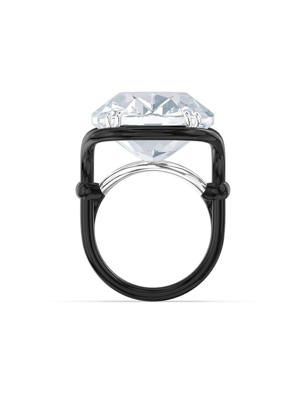 Biżuteria SWAROVSKI 5610343. Pierścionek, Kolor czarny. Kobieta.