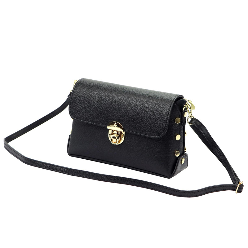 Luka damska listonoszka torebka przez ramię skóra naturalna stylowa