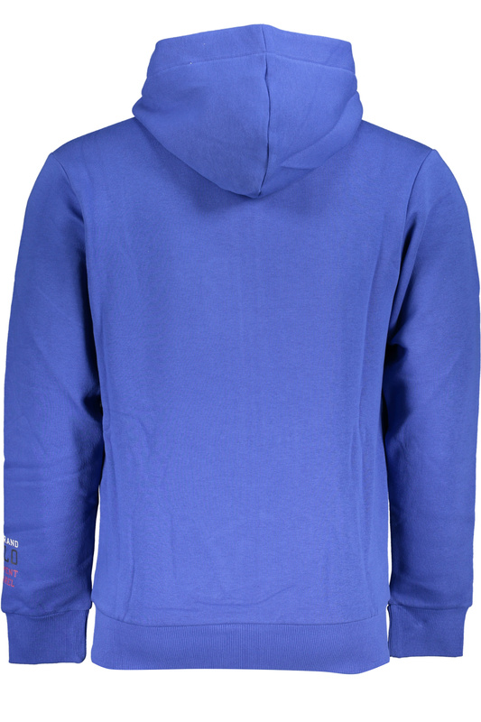 BLUZA MĘSKA US GRAND NIEBIESKA Z ROZPIĘCIEM