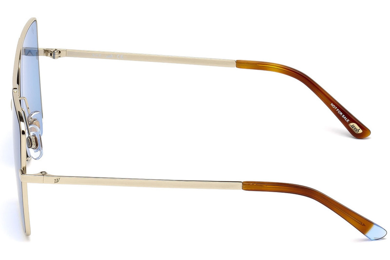 Okulary WEB EYEWEAR WE0210-32V. Okulary przeciwsłoneczne, Kolor srebrny. Kobieta.