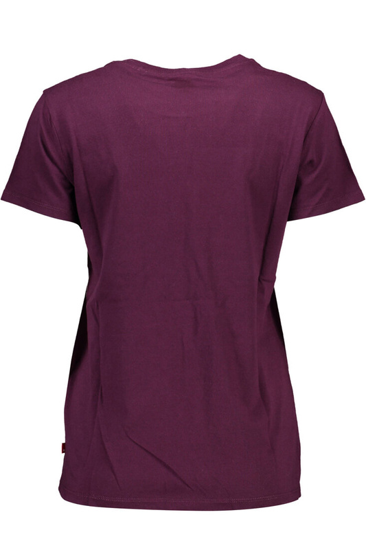 FIOLETOWY T-SHIRT DAMSKI Z KRÓTKIM RĘKAWEM LEVI&#39;S