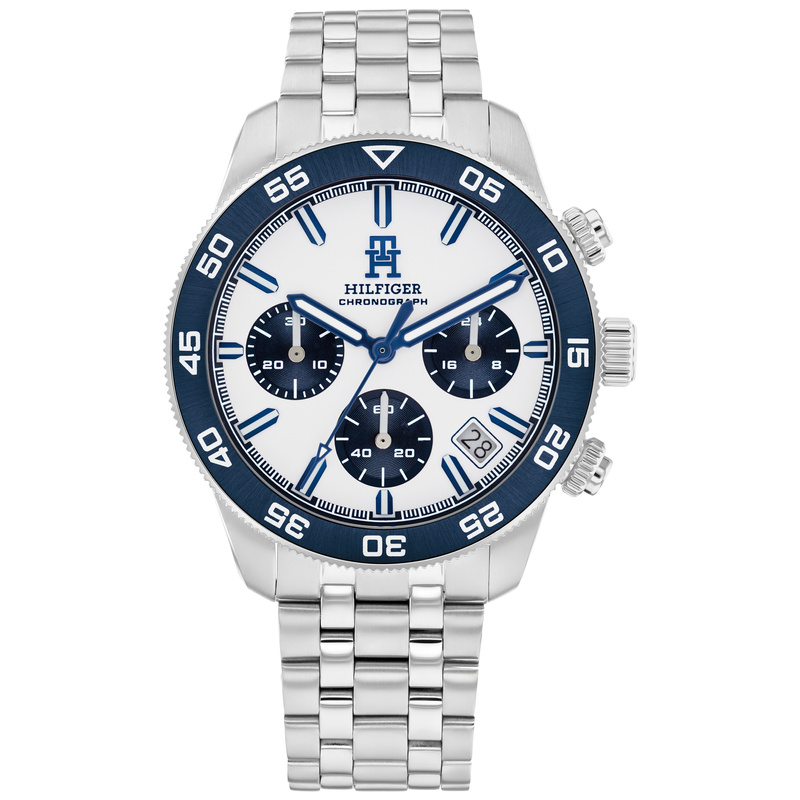 Zegarek TOMMY HILFIGER 1792157. Kwarcowy, Kolor biały. Mężczyzna.