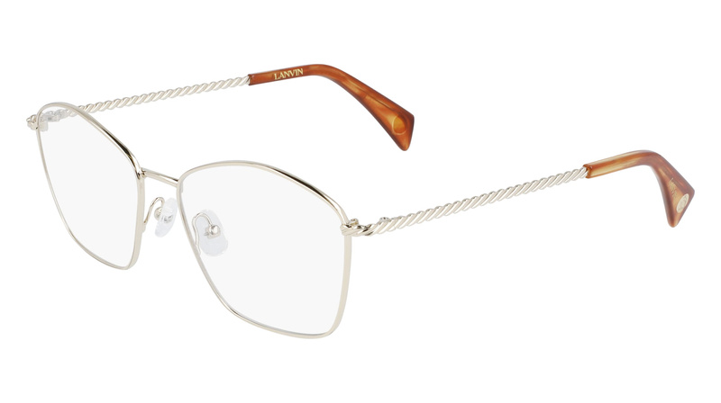 Okulary LANVIN LNV2103-722. Okulary, Kolor żółty. Kobieta.