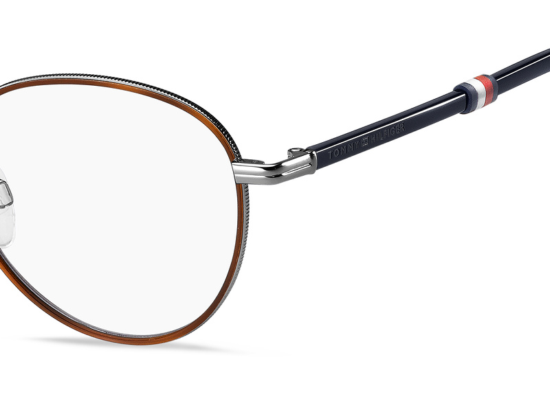 Okulary TOMMY HILFIGER TH-1687-6LB. Okulary, Kolor Ruthenium. Mężczyzna.