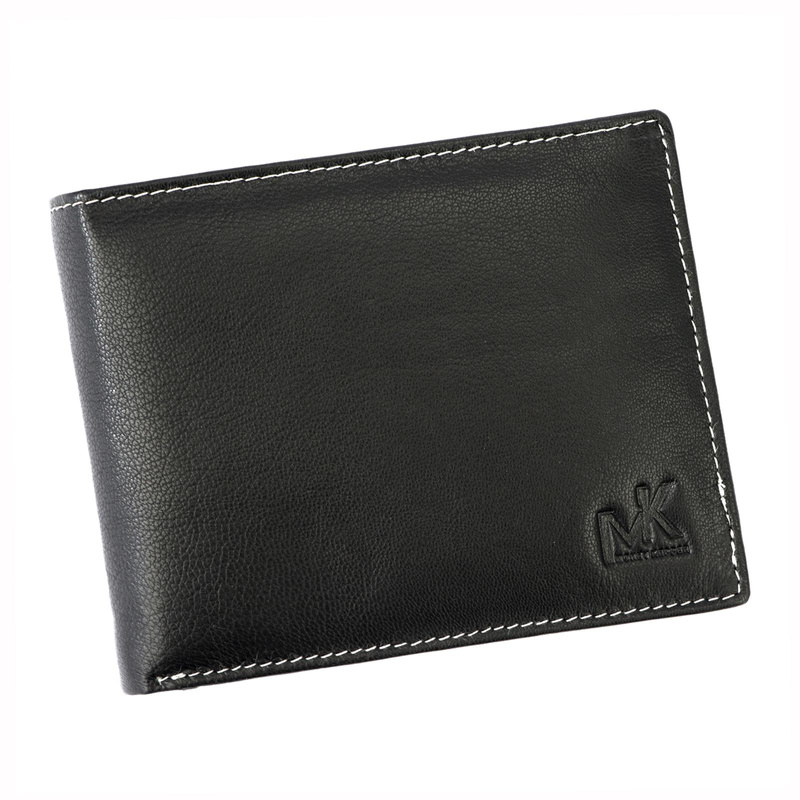 Money Kepper męski portfel skóra naturalna poziomy kompaktowy rozbudowany