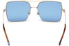 Okulary WEB EYEWEAR WE0210-32V. Okulary przeciwsłoneczne, Kolor srebrny. Kobieta.