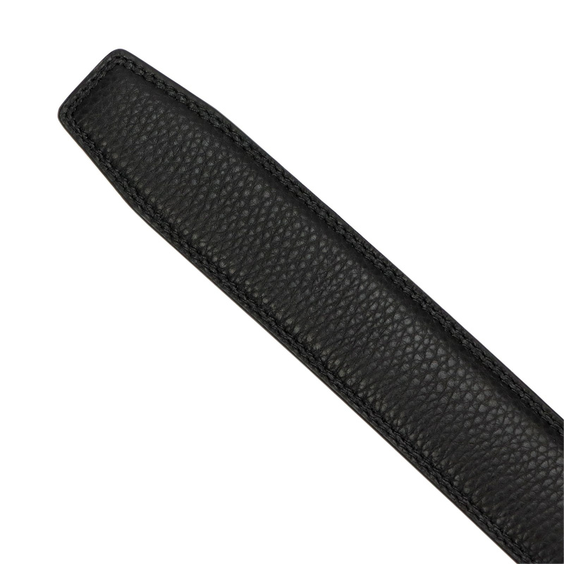 Nordee męski pasek do spodni stylowy z zaciskową klamrą skóra naturalna