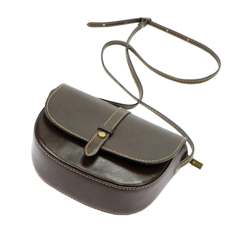 Gregorio damska listonoszka skóra naturalna torebka przez ramię z kieszenią