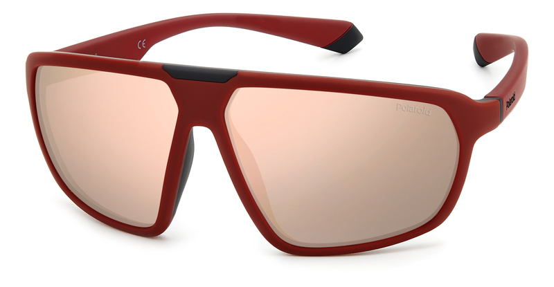 Okulary POLAROID PLD2142ST9H. Okulary przeciwsłoneczne, Kolor czerwony. Unisex.