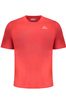 T-SHIRT MĘSKI Z KRÓTKIM RĘKAWEM KAPPA CZERWONY