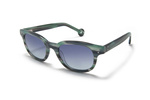 Okulary HALLY&SON HS538S07. Okulary przeciwsłoneczne, Kolor błękitny. Unisex.