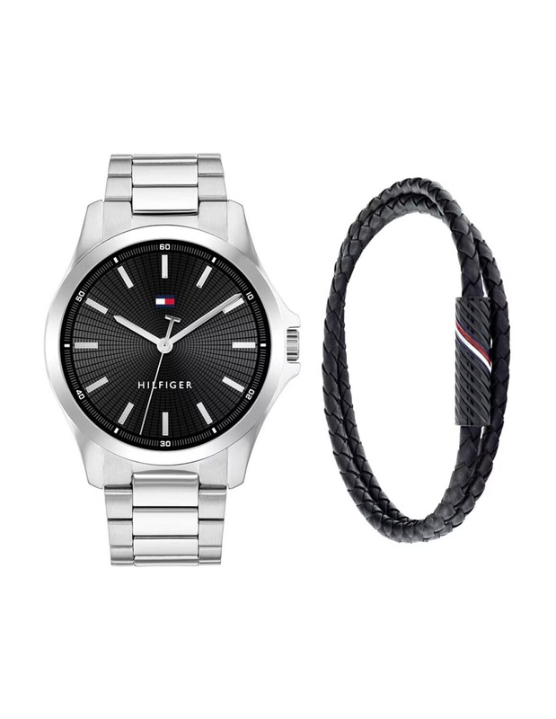Zegarek TOMMY HILFIGER 2770191. Kwarcowy, Kolor czarny. Mężczyzna.