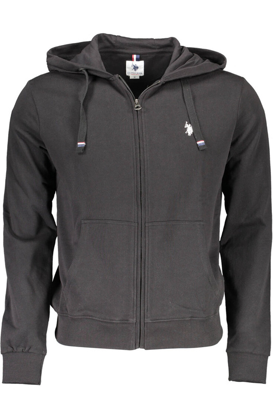 BLUZA US POLO Z ZAMKIEM MĘSKA CZARNA