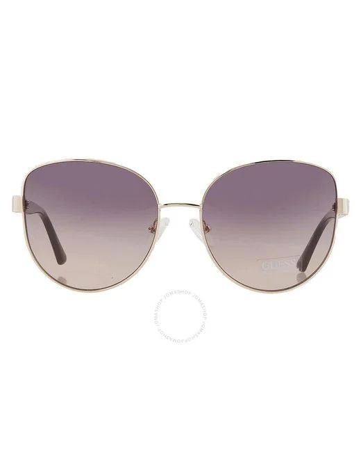 Okulary GUESS GF6172-5932B. Okulary przeciwsłoneczne, Kolor złoty. Kobieta.