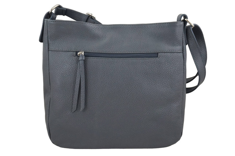 Torebka codzienna skórzana damska - Brązowa jasna