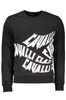BLUZA BEZ ZAMKA CAVALLI CLASS CZARNA MĘSKA