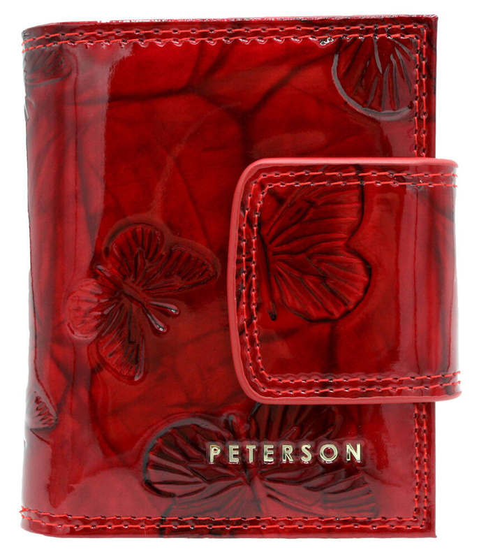 Skórzany damski portfel Peterson PTN 42329-BF