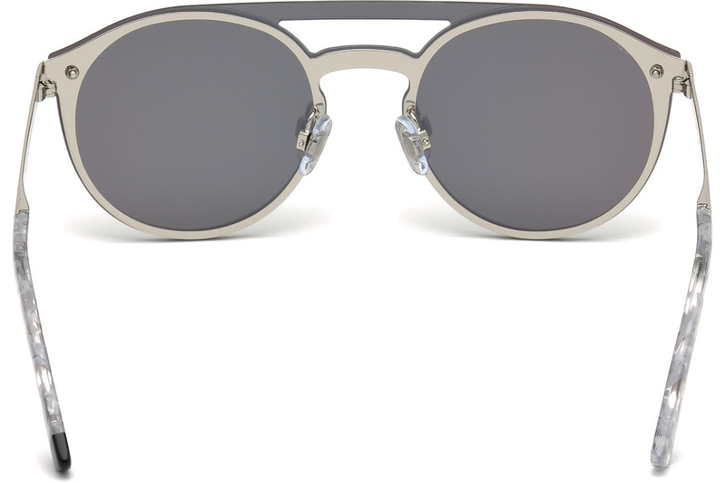 Okulary WEB EYEWEAR WE0182-18C. Okulary przeciwsłoneczne, Kolor szary srebrny havana. Unisex.