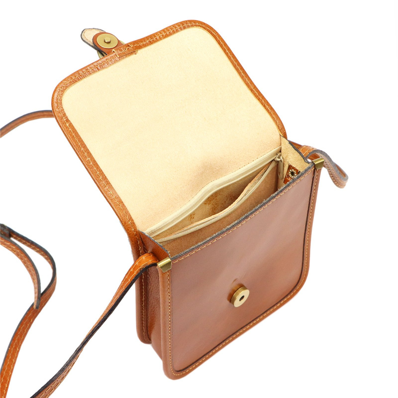 Florence damska listonoszka przez ramię skóra naturalna klasyczna torebka