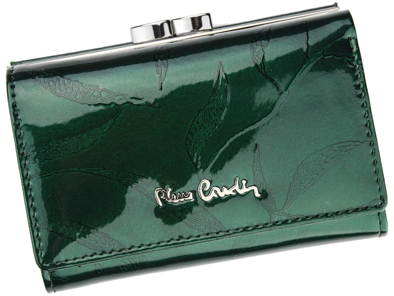 Pojemny Skórzany damski portfel od Pierre Cardin