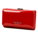 skóra naturalna + Damski portfel ze skóry ekologicznej Pierre Cardin 07 SHINY 108