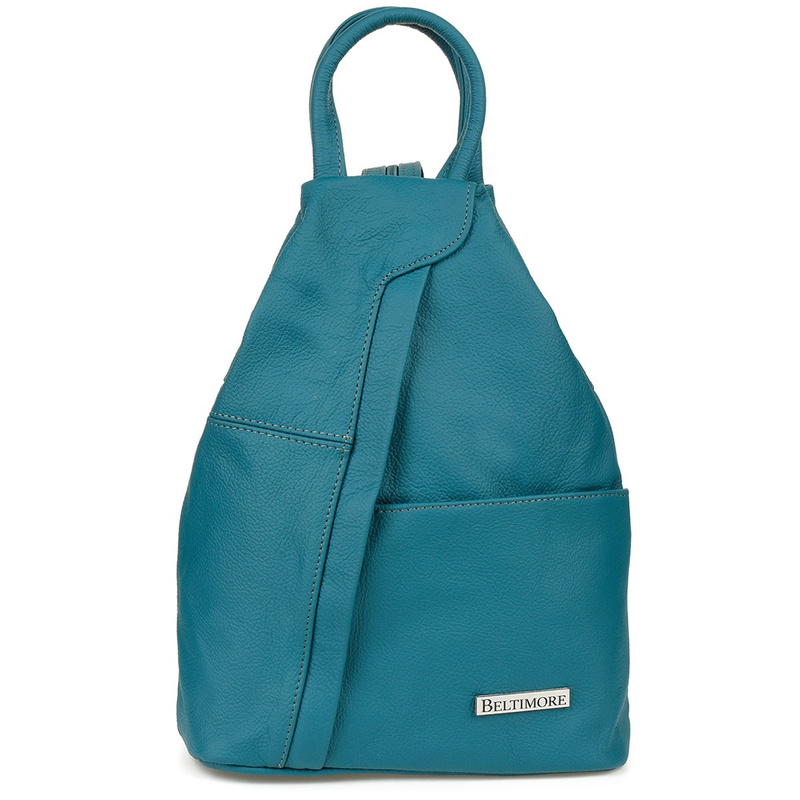 Plecak Damski Skórzany Trójkąt Pojemny Beltimore Q60