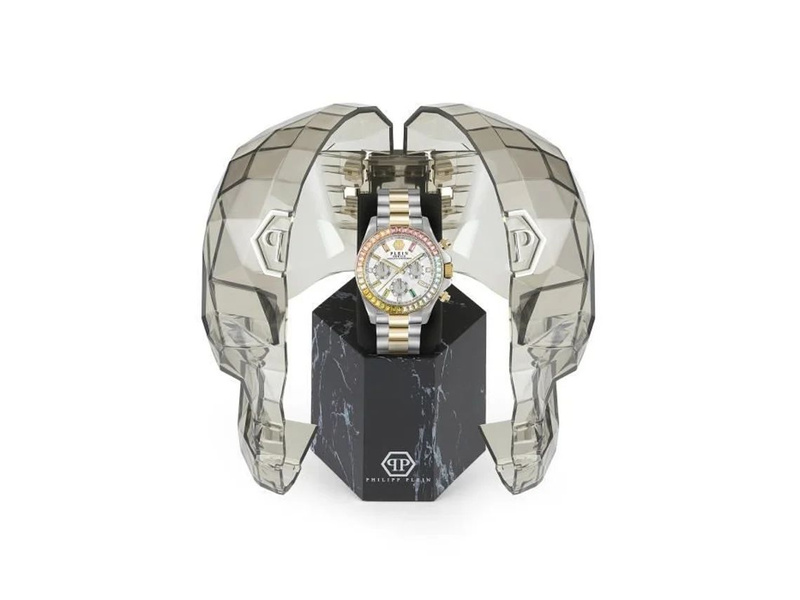 Zegarek PHILIPP PLEIN PWSBA0523. Kwarcowy, Kolor szary. Kobieta.