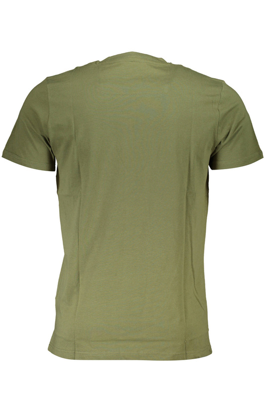CAVALLI CLASS T-SHIRT Z KRÓTKIM RĘKAWEM MĘSKI ZIELONY