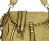 Marco Mazzini Torebka classic saddle bag ze skóry naturalnej na ramie beż taupe