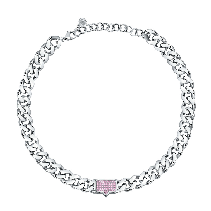 Biżuteria CHIARA FERRAGNI J19AUW15. Naszyjnik, Kolor szary. Kobieta.