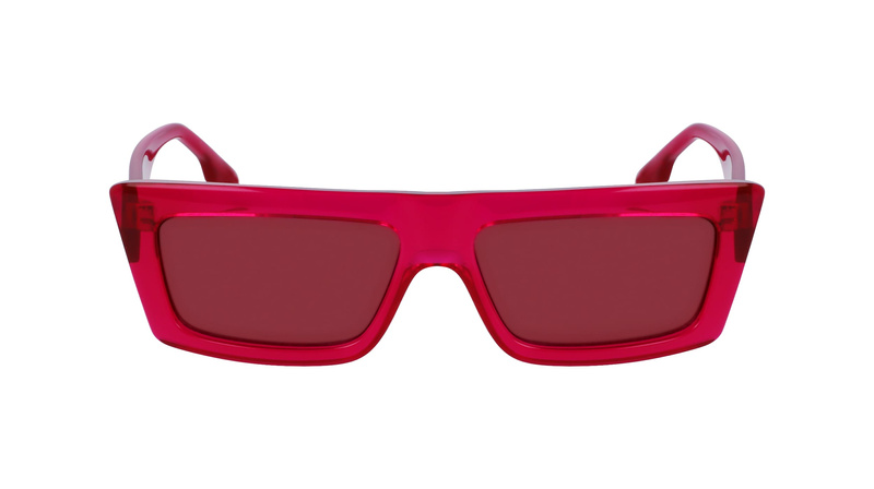 Okulary KARL LAGERFELD KLJ6147S56155. Okulary przeciwsłoneczne, Kolor różowy. Unisex.
