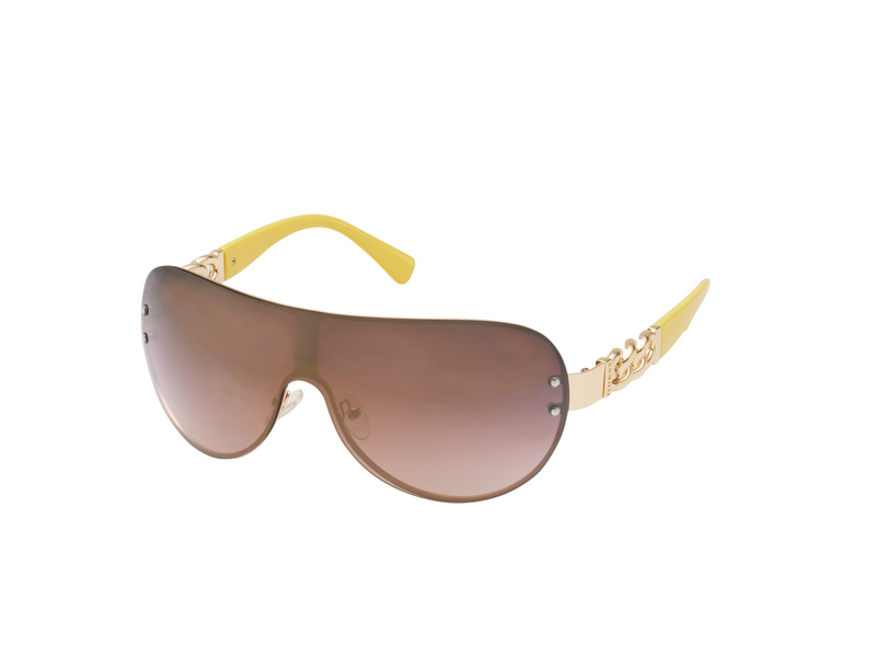 Okulary GUESS GO00037-0032C. Okulary przeciwsłoneczne, Kolor złoty. Kobieta.