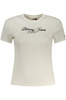 TOMMY HILFIGER DAMSKA KOSZULKA Z KR�TKIM R�KAWEM BIA�A