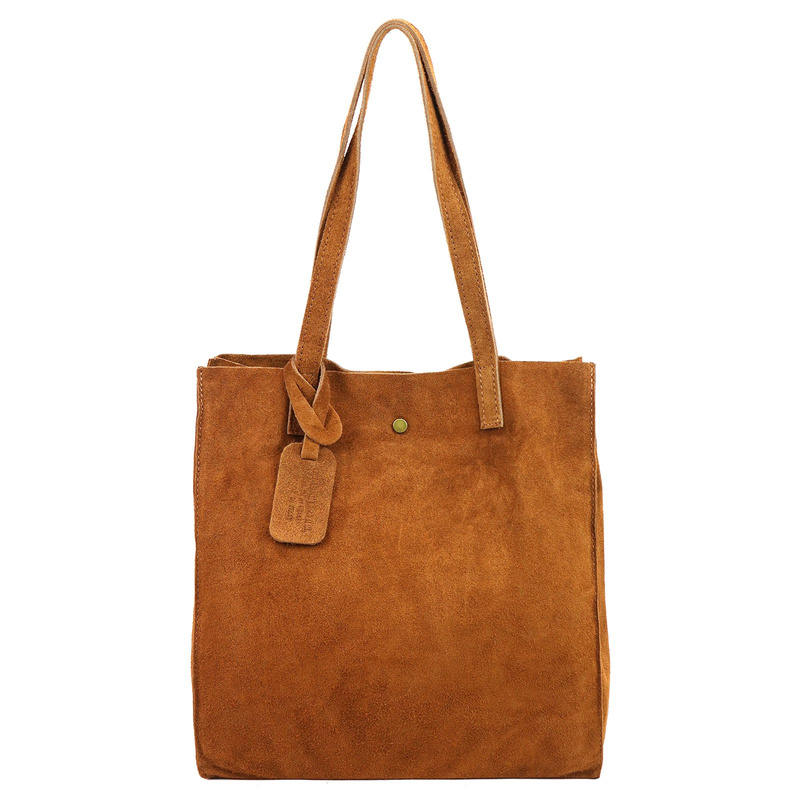 skóra zamsz Damski torebki skórzane Luka 25-041